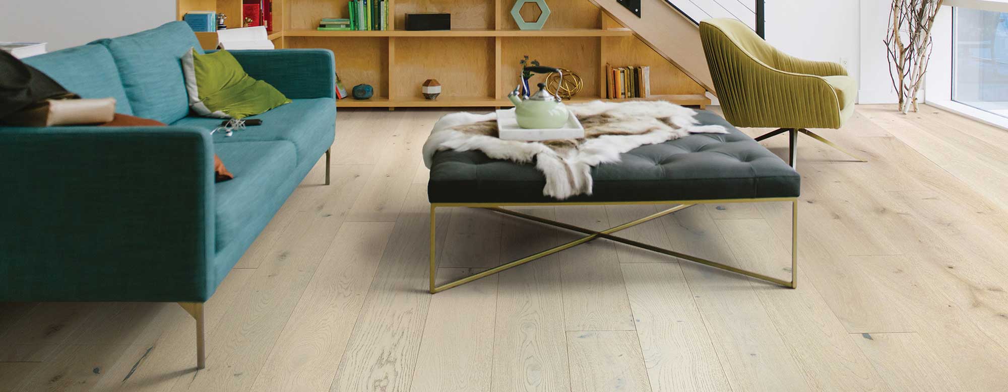 Johnson Hardwood Staged Kitchen